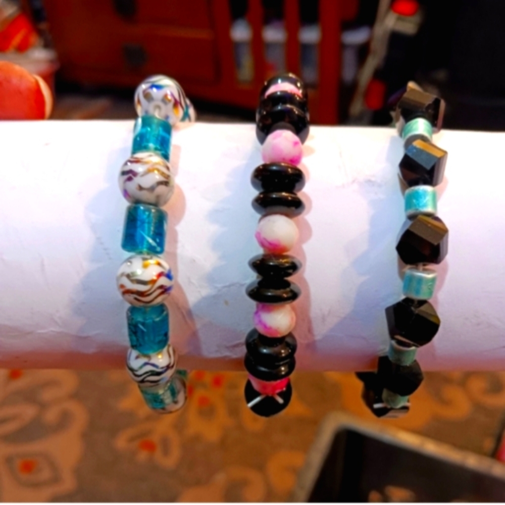 Handmade Colorful Creations bracelets